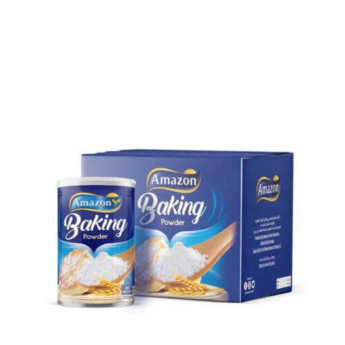 Amazon Baking Powder 48x100g- Bulk items- Catering items- Wholesale- Pastries- Bakery- Cooking