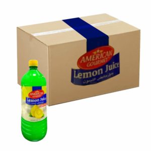 American Gourmet Lemon Juice Substitute 12x1ltr- Bulk items- Catering items- Wholesale- Restaurant and Cafe supplier- Drink beverages- Smoothies
