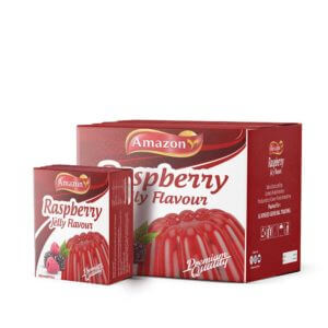 Amazon Raspberry Flavored Jelly 72x75g- bulk items- catering items- wholesale- pastry- bakery- occasion- party- cafe and restaurant supply
