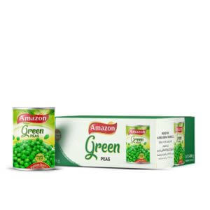 Amazon Green Peas 24x400g- Bulk items- Catering items- Wholesale- Restaurant and Cafe supply- Healthy food