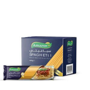 Amazon Macaroni Spaghetti 20x400g- Catering items- Bulk items- Pasta Macaroni- Party