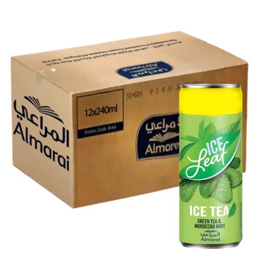 Almarai Green Tea & Moroccan Ice Tea 12x240ml