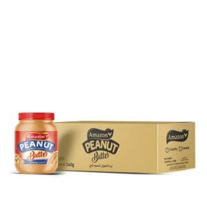 Amazon Peanut Butter Creamy 12x510g-Catering items-Bulk items- Wholesale