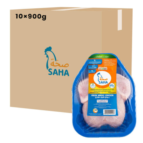دجاجة كاملة طازجة 10x900جم