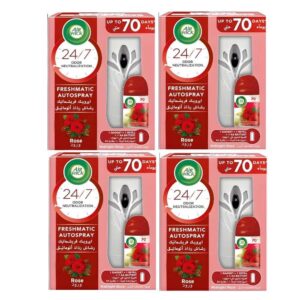 Airwick-Air-Freshener-Freshmatic-Auto-Spray-Midnight-Rose-4-Machine-and-4Refill-4x250ml