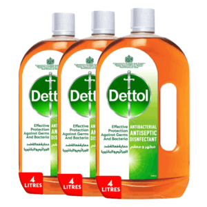 Dettol Antibacterial Antiseptic Disinfectant 3x4ltr