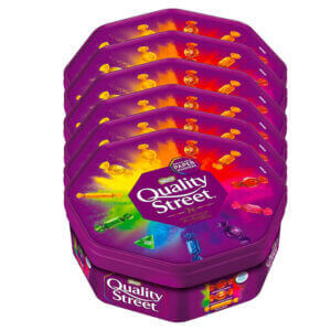Nestle Quality Street Tub Chocolate 6x600g