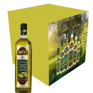 Ofit Premium Olive Oil Glass 12x1L