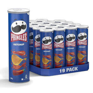 Pringles Ketchup Chips snacks 19x165g