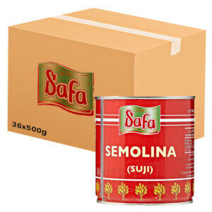 Safa Semolina Tin suji 36x500g