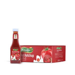 Amazon Hot Ketchup Squeeze Bottle 24x340g- Bulk items- Catering items- Restaurant- Cafe Supply- Wholesale