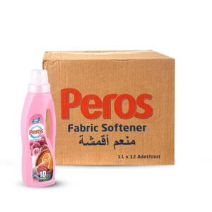 Peros Softener Rose 12x1Ltr- Bulk items- Catering items- Wholesale Fabric Conditioner- Essential Products