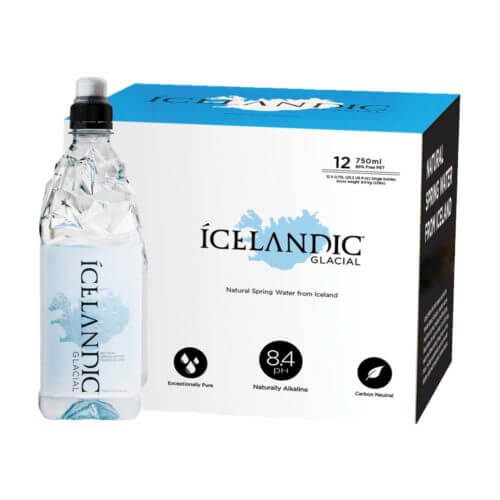 Icelandic Mineral Water 12x750ml- Bulk items- Catering items- Restaurant and Cafe supply- Wholesale- Spring Water- Beverages