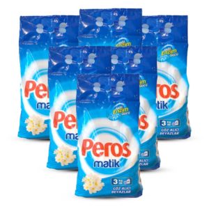 Peros Powder-Detergent Matic Bag White-Bright 6x3kg- Bulk items- Catering items- Wholesale Powder Detergent Products- Essentials and Cleaning Products