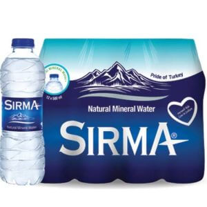 Sirma Natural Mineral Water 12x500ml -Catering items- Bulk items- Wholesale- Restaurant and Cafe supply