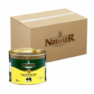 Natour Pure Butter Ghee 24x400g- Bulk items- Catering items- Wholesale Ghee and Oil- Healthy Ghee