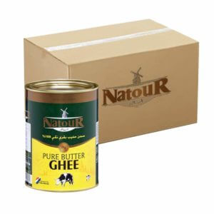 Natour Pure Butter Ghee 12x800g- Bulk items- Catering items- Wholesale Ghee and Oil- Healthy Ghee