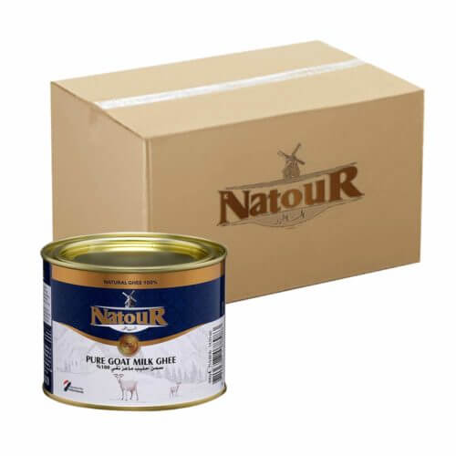 Natour Pure Goat Ghee 24x400g- Bulk items- Catering items- Wholesale Ghee and Oil- Healthy Ghee