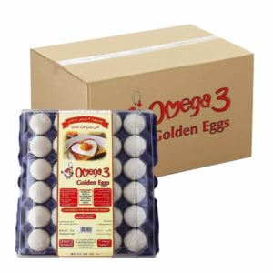 Omega-3 White Golden Eggs- Bulk items- Catering items- Wholesale Food Products- Healthy Foods