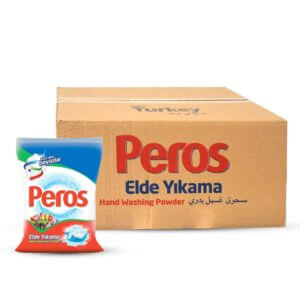 Peros Powder-Detergent Manual Color 18x400g- Bulk items- Catering items- Wholesale Detergent Powder- Cleaning Products- Essential Products