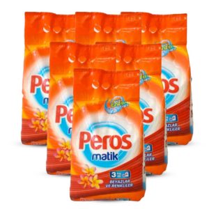 Peros Powder-Detergent Matic Bag White-Colors 6x3kg- Bulk items- Catering items- Wholesale Powder Detergents Products- Essential and Cleaning Products