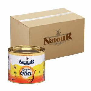 Natour Vegetable Ghee 24x450g- Bulk items- Catering items- Wholesale Ghee and Oil- Organic- Healthy Ghee