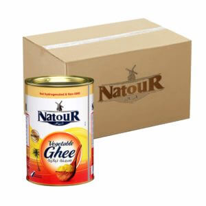 Natour Vegetable Ghee 12x900g- Bulk items- Catering items- Wholesale Ghee and Oil- Heathy Ghee- Organic