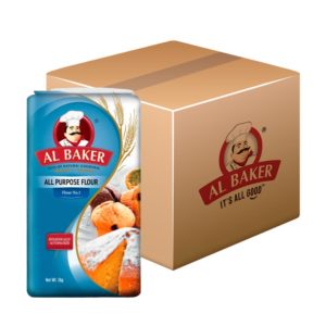 Al Baker All Purpose Flour 5x2kg- Al Baker- Bulk items- Catering items- Wholesale- Baked- Pastries