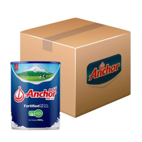 Anchor Milk Powder Tin 12x900g- Bulk items- Catering items- Wholesale products- Catering & Restaurant Supply- Buffet