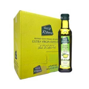 Rahma Extra-Virgin Olive Oil 7x250ml- Bulk items- Catering items- Wholesale Cooking Oil- Healthy Diet