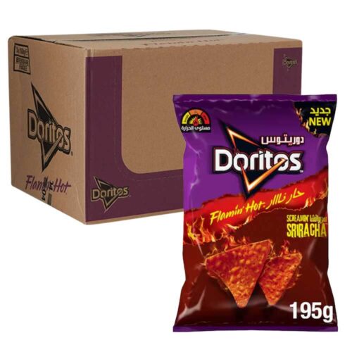 Doritos Flaming Hot Screaming Siracha 195g