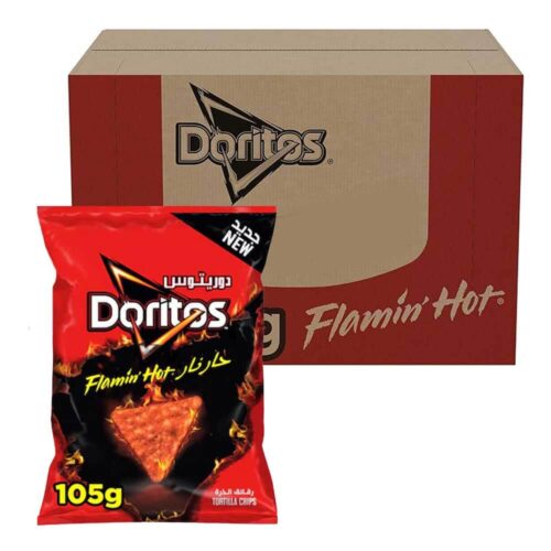 Doritos Flaming and Hot