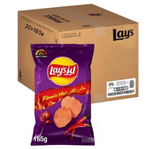 ليز رقائق حارة ملتهبة