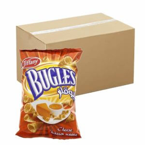 Bugles Chips Cheese 12x75g- Bulk items- Catering items- Cafe and Restaurant Supply- Entertaining Snacks- Movie- Occasion- Party
