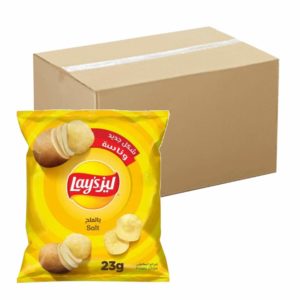 Lays Chips Salt 12x21g- Bulk items- Catering items- Restaurant and Cafe Supply- Entertaining Snacks- Movie-Party