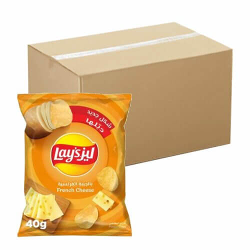 Lays Chips Cheese 50x40g- Bulk items- Catering items- Cafe and Restaurant Supply- Entertaining Snacks- Movies- Occasion- Part- Wholesale