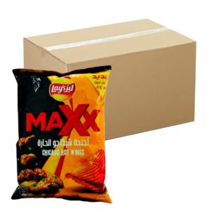 Lays max Chips Chicago Hot-Wings 20x160g- Bulk items- Catering items- Wholesale- Cafe and Restaurant Supply- Movies- Snacks- Buffet