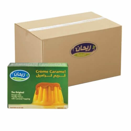 Reihan Crème Caramel 72x70g- Bulk items- Catering items- Cafe and Restaurant Supply- Pastry- Sweets- Buffet