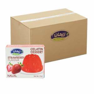 Reihan Jelly Strawberry Flavor 144x75g- Bulk items- Catering items- Cafe and Restaurant supply- Buffet- Pastry- Bakery