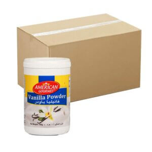 Vanilla Powder American Gourmet 48x100g- bulk items- catering items- wholesale- pastry- bakery- party