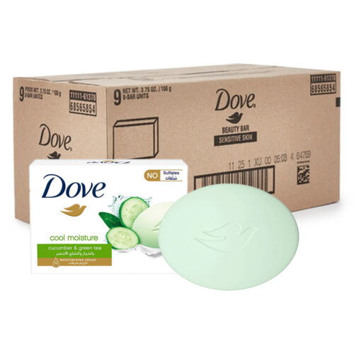 Dove Cool Moisture Cucumber Bar Soap 125g