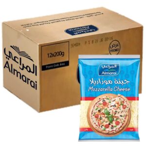 Almarai Mozzarella Shredded Cheese Lite 200g