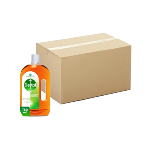 Dettol Antibacterial Antiseptic Disinfectant 12x750ml - bulk items- wholesale items- catering items- cafe and restaurant supply- disinfectant cleaning products- household & essentials