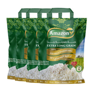 Amazon 1121 Sella Basmati Rice 10kg