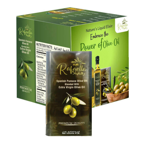 Rafaella Spanish Pomace Olive Oil Tin 4ltr