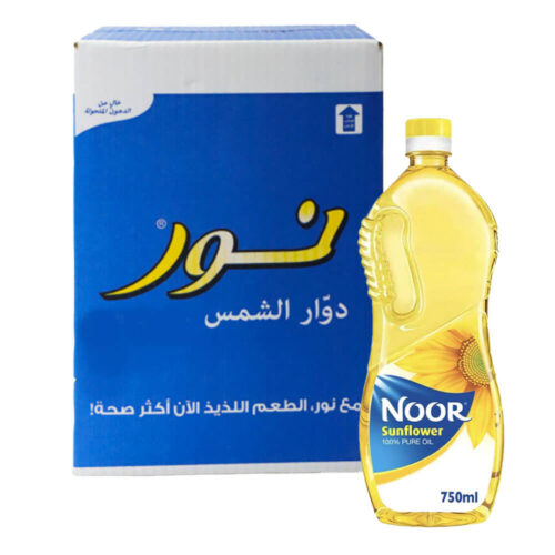 زيت دوار الشمس النقي نور