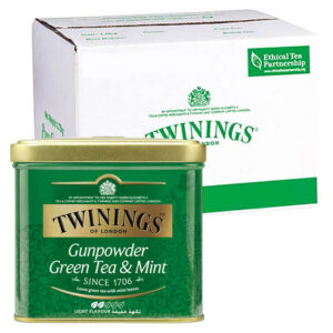 Twinings Gunpowder Green Mint Tin 6x500g