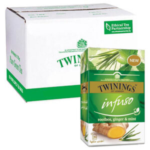 Twinings Infuso Rooibos Ginger Mint 6x20s