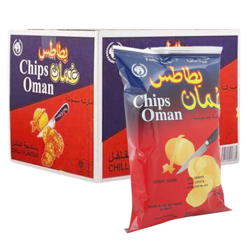 Oman Chips Chilly 50g