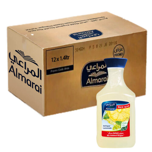Almarai Mixed Fruit Lemon Juice with pulp 12x1.4ltr
